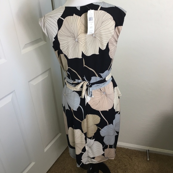 NWT Max and Cleo Knit and Champagne Dress - Picture 4 of 6